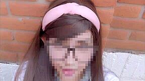 colegiala mexicana skips class for patio sex