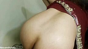 MUSLIM GIRLFRIEND CLIMBED ON CHAIR TO ENJOY AMAZING ANAL FUCK HOPE BLACK COCK CAN SATISFY AMROZIA