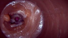 huge cock pumps cream deep inside slut