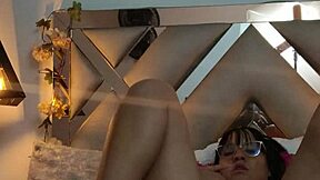 rich hole of the pussy gets explored on camera