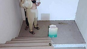 Fucked sister in law on stairs secret meeting