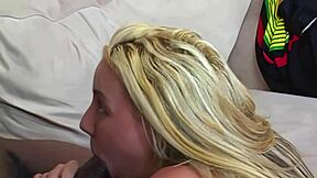 this white girl likes the feeling when a big hard black dick stabs in her deep from behind