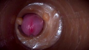 huge cock pumps cream deep inside slut