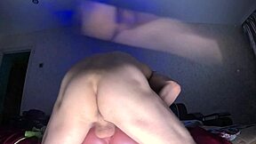 Breeding hot brunette with big tits after doggy
