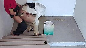 Fucked sister in law on stairs secret meeting