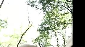 Cute y pleasing cock in the forest pov