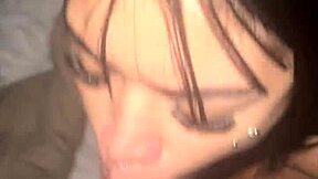 best teen model gives sloppy blowjob pov