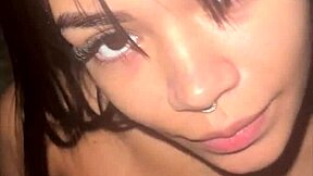 best teen model gives sloppy blowjob pov