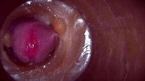 huge cock pumps cream deep inside slut