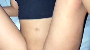 Nineteen year old pinay got horny so she had sex with her cousin and allowed him to ejaculate inside her vagina
