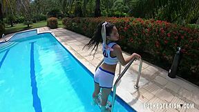lola bunny helen star pool wet fun