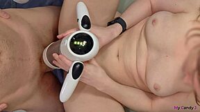 My stepsister fucks me with a new toy and gives me so much pleasure