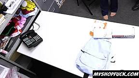 nurse shoplifter fucks security to keep supplies
