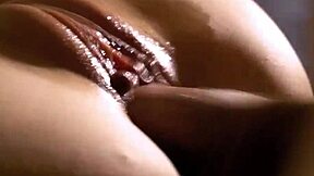 Extreme close up ends with cum on teen pussy