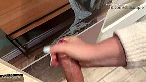 Public Blobjob And Doggy In A Hardware Store - So Risky