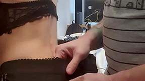 bts tease fest candie cross skinny spinner try-on turns into cock craving & raw pounding session