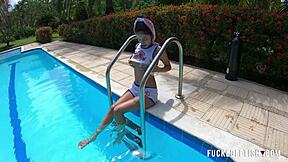 lola bunny helen star pool wet fun