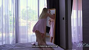 Accidentally creampied stepsis during pussy rubbing