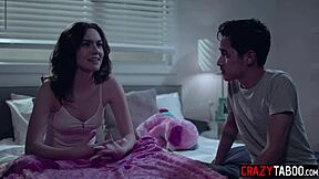 petite small tits teen freya parker gets fucked on sleepover and liked it