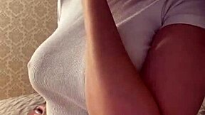 Stepmom With Big Tits Fucks A Dildo