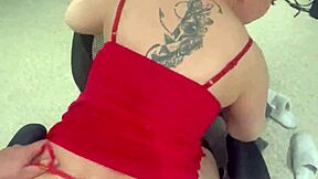 I fucked my neighbor hard and finished all over her tits