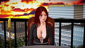 my new family game turns erotic with milf and teen