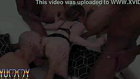 sexy maid alice lins intense anal fucking with double penetration