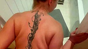 I fucked my neighbor hard and finished all over her tits