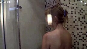I Cant Resist Seeing My New Girlfriend Naked Under The Shower