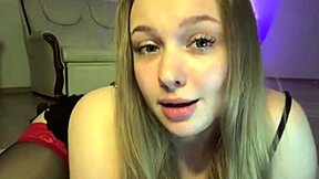 masturbating in sexy stockings with jucielussie