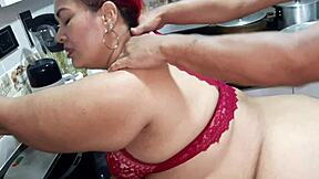 neighbor with big butt comes over again