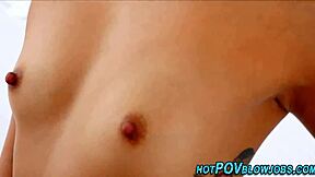 asian teen gets pov bukkaked after deepthroat