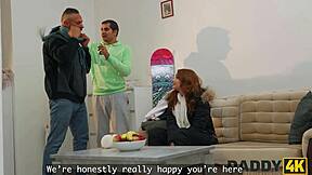 Daddy4k the horny ginger prefers fucking to working out