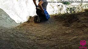 First Double Blowjob Outdoor And Then Returned Home And Cum In Their Mouth Again