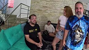 amigo levou a namorada para foder