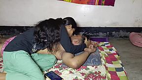 Stepbrother fucks desi stepsister hard in cowgirl