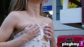 petite milf does sensual striptease
