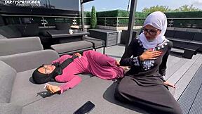 two horny muslims corrupt innocent white girl