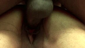black teen finds her big black cock for facial