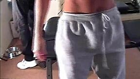 Maria shadoes redhead milf behind the scenes bts workout photoshoot