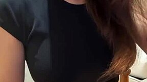 Stepmom Showed Everyone Big Tits In A Bra