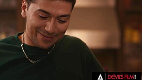 Devils film hailey rose discovers something and gets surprised