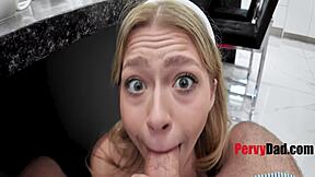 I argue with wife better when stepdaughter is under the table