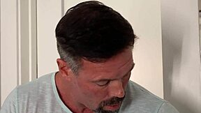 Sex obsessed stepdaughter begs stepdad to pound her pussy in bathroom
