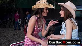 a cowgirl swap - ourbadmom