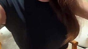 Stepmom Showed Everyone Big Tits In A Bra