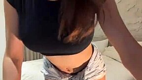 Stepmom Showed Everyone Big Tits In A Bra