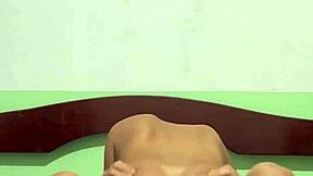 morena acordou chupando a rola