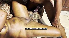 creampie handjob with naughty girlfriend
