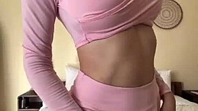 Stepmom reveals her nipples during massage